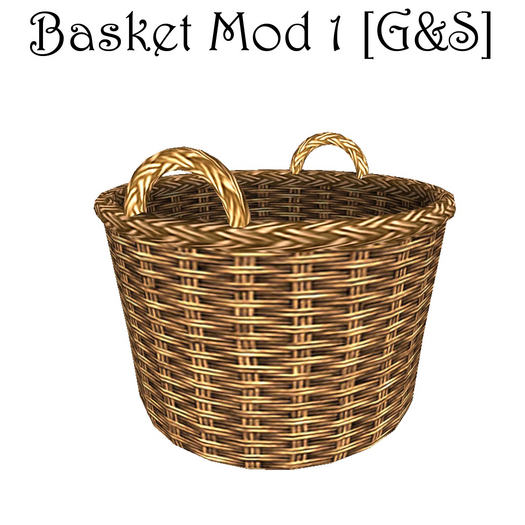 Second Life Marketplace - [G&S] Basket mod 1 x10